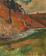 Charles Laval Aven Stream France oil painting artist